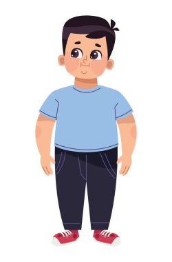 Şişman adam ayakta