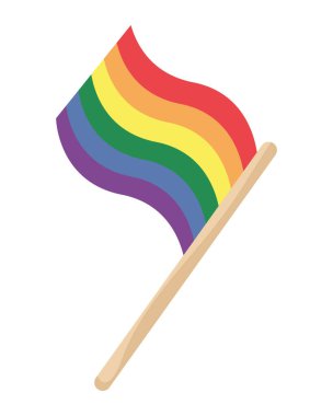lgtbiq bayrağı direkte