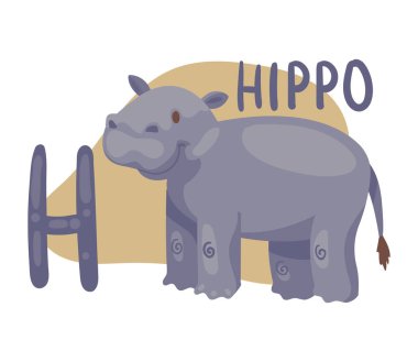 hipopotam ve harf