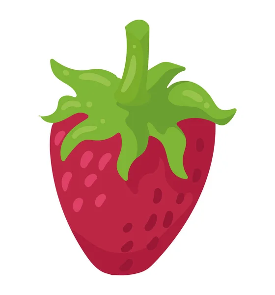 Frische Erdbeerfrüchte — Stockvektor