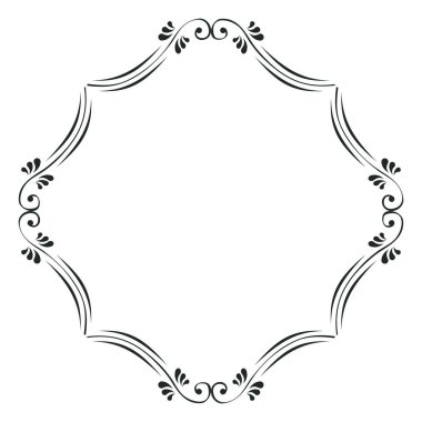 monokrom vintage çerçeve