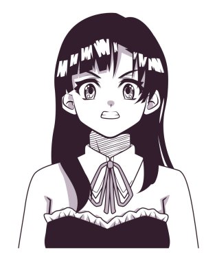 Güzel kız animasyonu