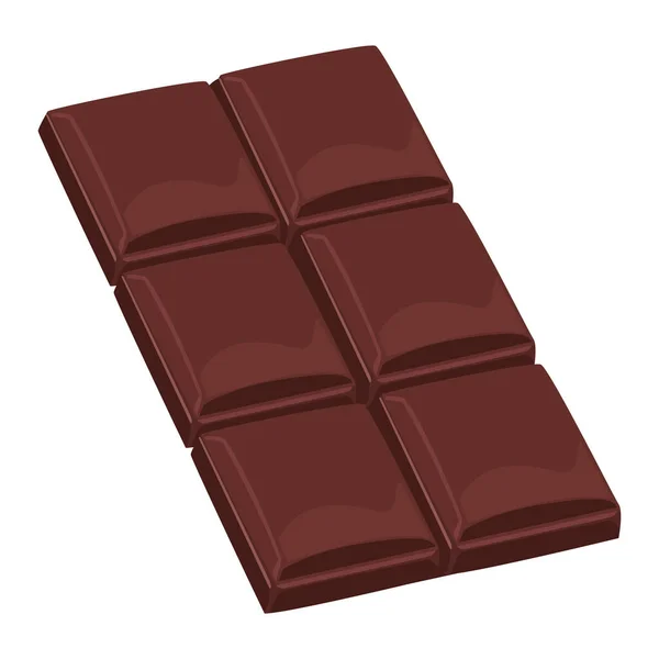 Chocolate sweet bar - Stok Vektor