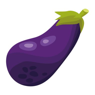 Taze patlıcan sebzesi