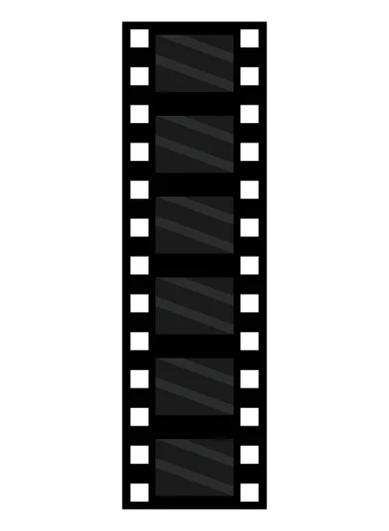 Záznam filmové pásky — Stockový vektor