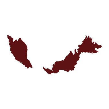 Malezya ülkesi siluetleri haritaladı