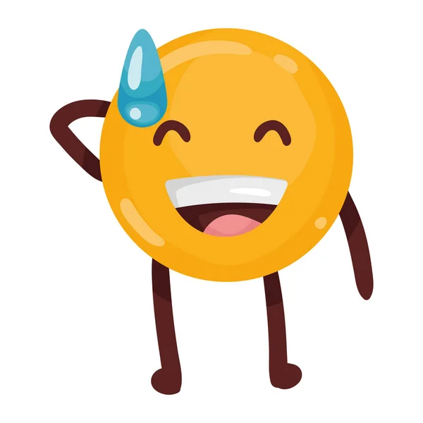 Happy emoji classic — Image vectorielle