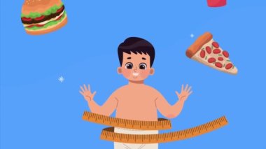 mezura ile şişman adam