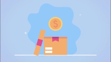 Bozuk para dolu kutu kutusu.