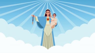 Bakire Meryem ve İsa bebek