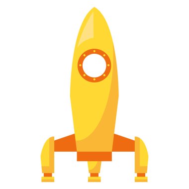 sarı roket oyuncağı