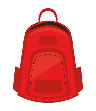kırmızı okul çantası