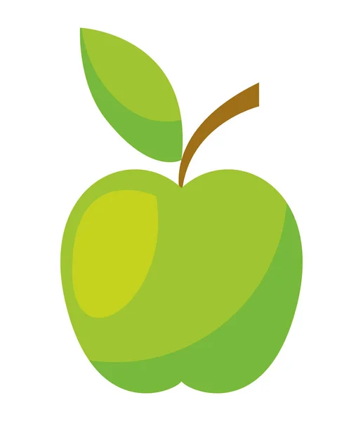 Fruta de maçã verde —  Vetores de Stock