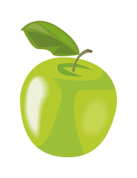 Fruta fresca de maçã —  Vetores de Stock