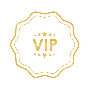 VIP çerçeve altın mühür