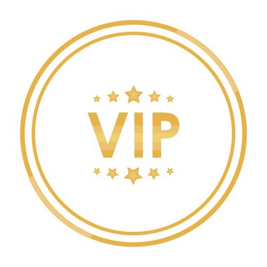 VIP dairesel altın çerçeve