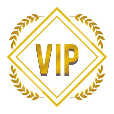 VIP çerçevesi altın çelenk