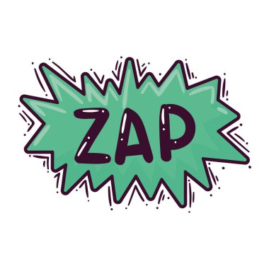 zap komik ifade sözcük simgesi