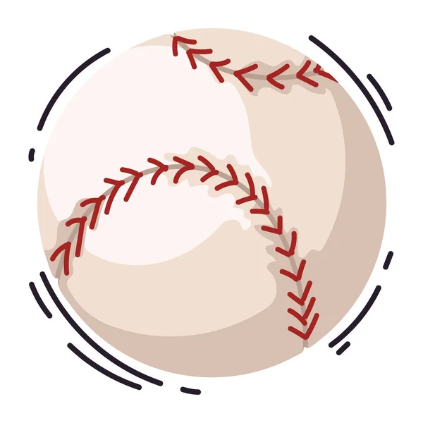 Значок Спортивного Яча Бейсболу — стоковий вектор