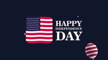 Bağımsızlık Gününüz kutlu olsun, 4k video animasyonu