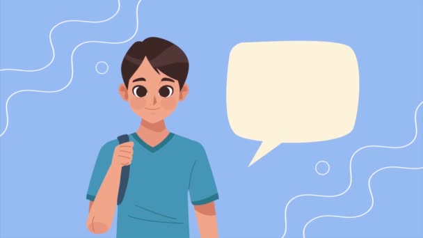 Young Boy Teenager Talking Animation Video Animated — Stock Video © jemastock #579606492 Young Boy Teenager Talking Animation Video Animated — Stock Video © jemastock #579606492