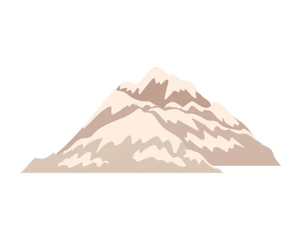 Mount Shasta California Oriëntatiepunt Pictogram — Stockvector