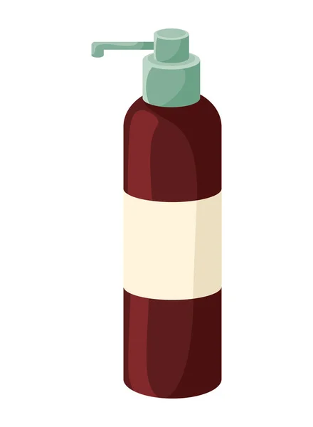 Splash Medical Bottle Drug Icon — Stock Vector