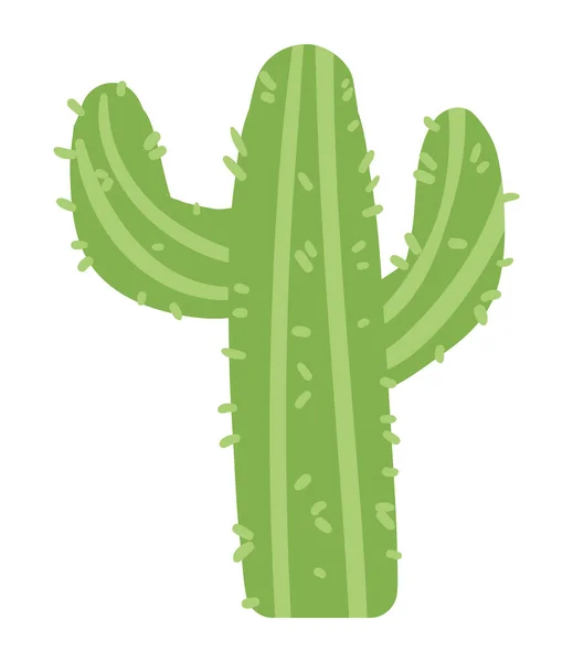 Kaktu Torr Växt Natur Ikon — Stock vektor
