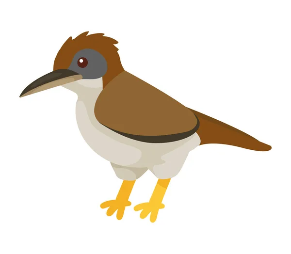 Schwalbe Vogel Tier Gewürz Symbol — Stockvektor