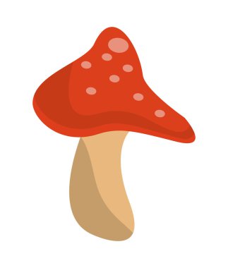 kırmızı mantar bahçesi doğa simgesi