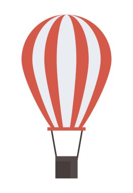 seyahat balonu sıcak simgesi
