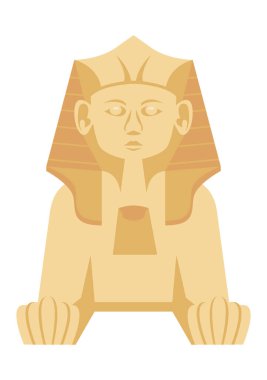 egyptian culture sphinx mnument icon