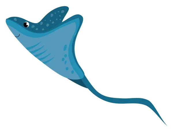 Stingray Sealife Animal Creature Icon — Stockvector