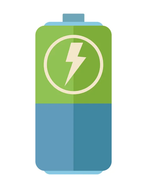 Battery Power Ray Icon — Archivo Imágenes Vectoriales