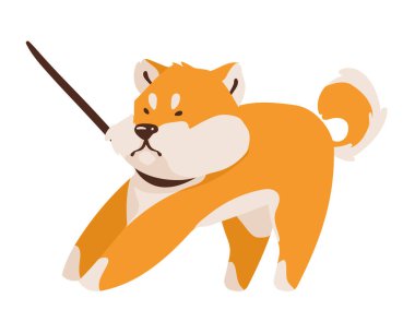 Kolye ikonlu shiba inu