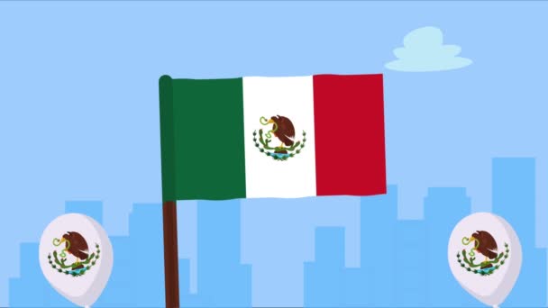 96 Mexican flag hd Videos, Royalty-free Stock Mexican flag hd Footage |  Depositphotos