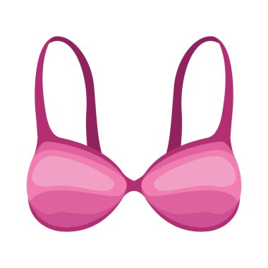 pink bra female underwear icon