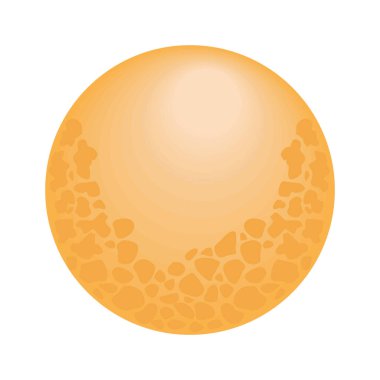 yellow autumn fullmoon seasonal icon