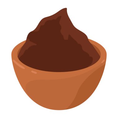sweet chocolate cream delicious icon