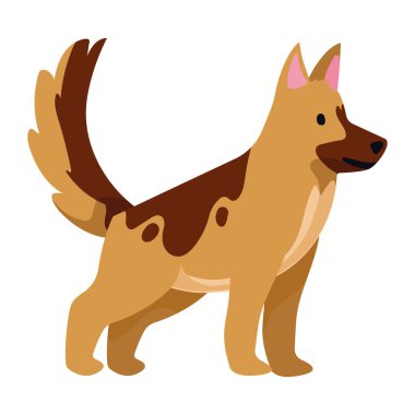 dog domestic pet animal character