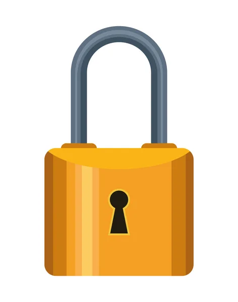 Safe Secure Padlock Closed Icon — Stockový vektor
