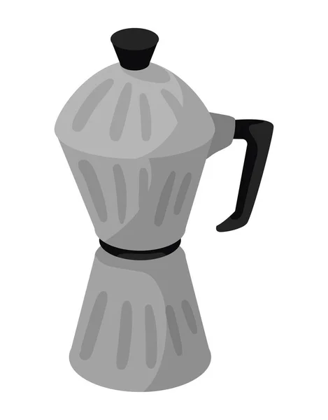 Kettle Kitchen Utensil Beverage Icon — Vector de stock