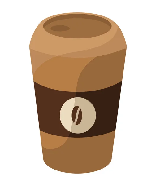 Coffee Take Away Pot Icon — Stock Vector