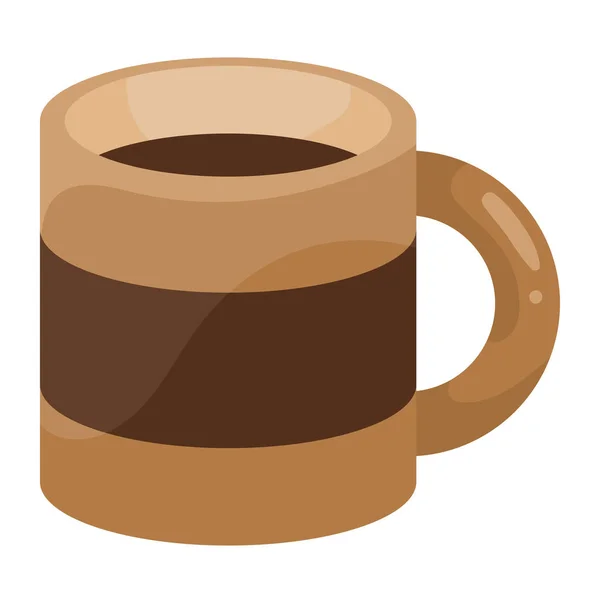 Coffee Drink Mug Icon — Stock Vector