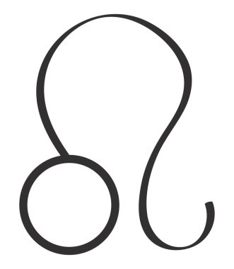 leo zodiac sign astrology icon