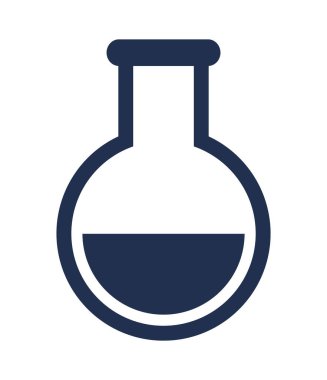 laboratory tube test flask icon