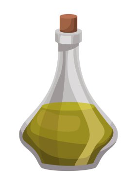 Zeytin yağı şişesi sağlıklı simge