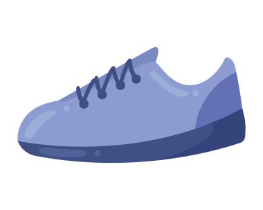 spor ayakkabı simgesi izole edilmiş vektör