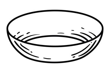 Kase mutfağı izole edilmiş düz simge