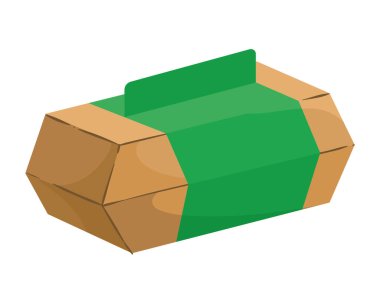 Eko taşıyıcı yapılandırma simgesi izole edildi